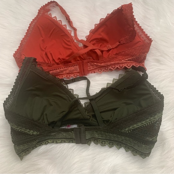 No Boundaries 2 Lace Crossback Bralettes - Picture 5 of 11